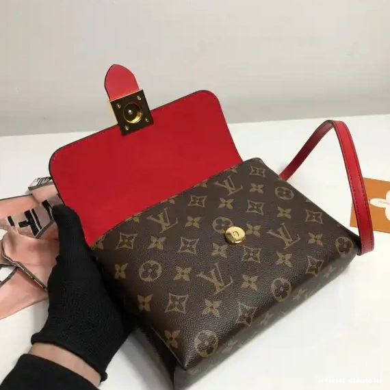 Official oldcobbler LOUIS LOCKY VUITTON BB 0614
